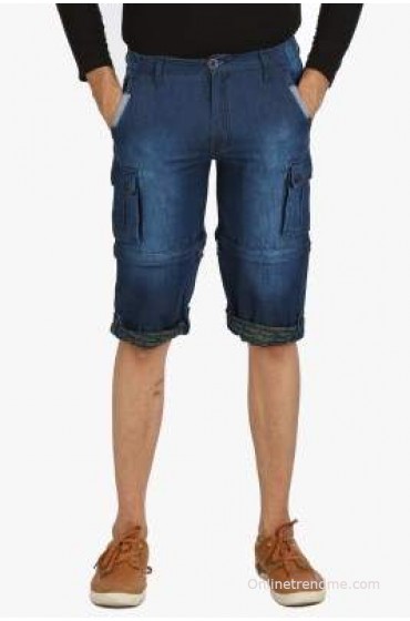 Flippd Woven Men's Denim Denim Shorts Flippd Woven Men's Denim Denim Shorts